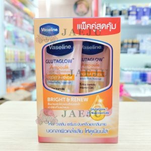 Vaseline glutaglow ampoule dry serum deodorant bright&renew วาสลีน กลูต้าโกลว์ แอมพลู ดราย เซรั่ม ดีโอโดแรนท์ ไบร์ทแอนด์รีนิว