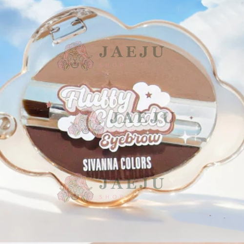 HF236 Sivanna colors fluffy clouds eyebrow ฟลัฟฟิ คลาวส์ อายบราว  0.9gx2 - 01.Light