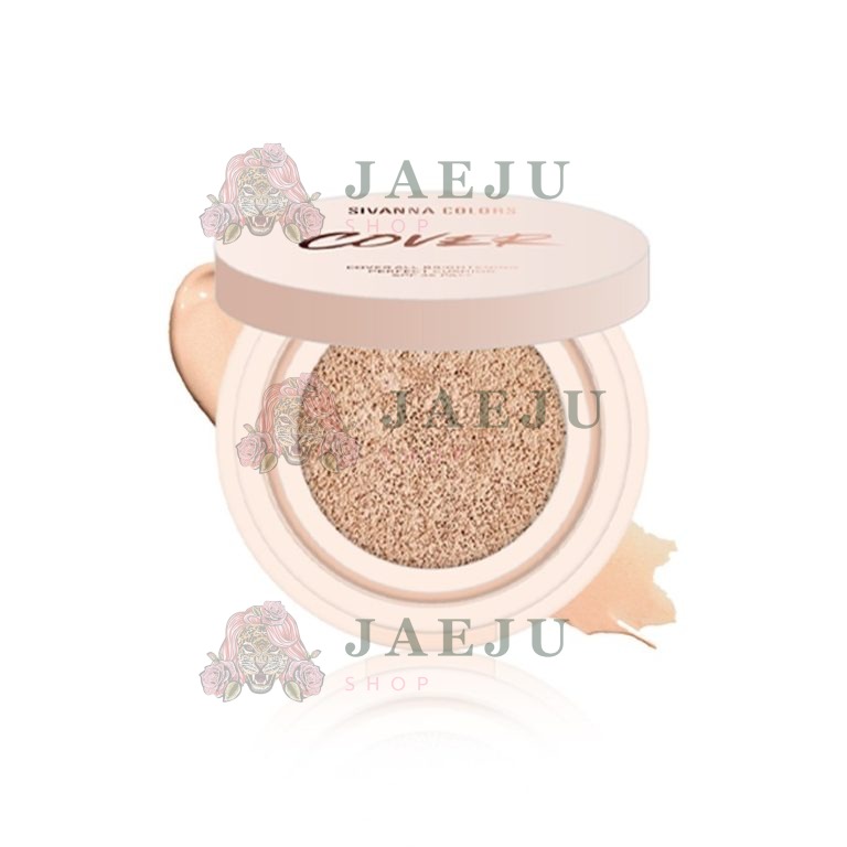 Sivanna colors cover all brightening perffct cushion spf 35+++ - NO.2natural beige