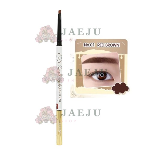 ashley smile eyebrow pencil แอชลี่ย์ สมาย อายโบรว์ เพ็นซิล - No.1 Red brown