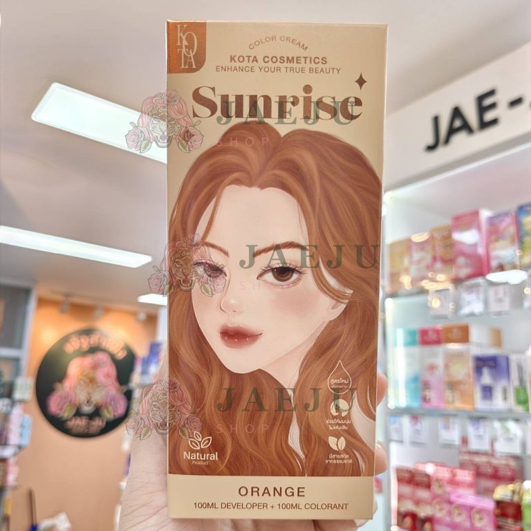 Kota cosmetice  โคทา คอสเมติก คัลเลอร์ ครีม สีผม100ml. - 09.Orange