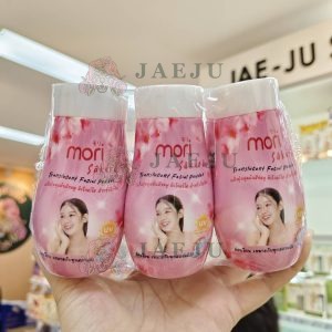 Mori sakura translucont facial powder โมริ ซากุระ แป้ง ยูวี (สีชมพู) 50gx6pcs