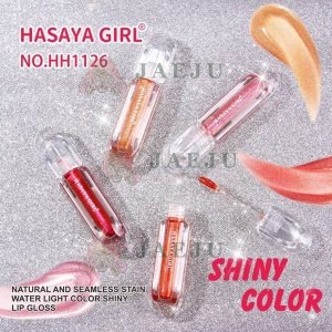 HH1126 Hasaya girl Glitter lip gloss 2.2gx24pcs