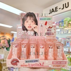 NO.JH3853 Hasaya girl color lipstick 3.5gx24pcs