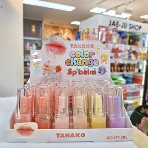 NO.HT-095 tanako color changr lip balm 3.5g.x24pcs