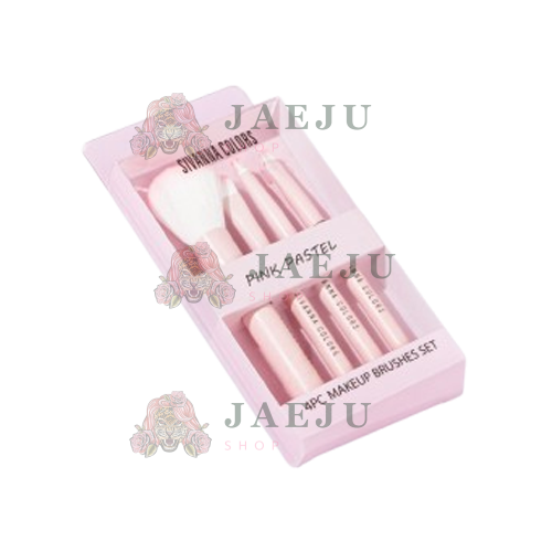 NO.BR11 Sivanna colors pink pastel ซีเวนน่า คัลเลอร์ส ชุดแปรง 4pcs - 01.สีชมพู