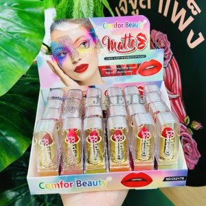 Comfor beauty matte ลิปสีแมทฝาใส