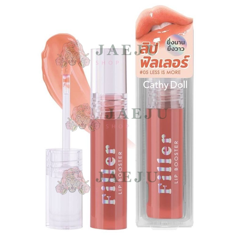 Cathy doll filler lip boosterเคที่ดอลล์ ฟิลเลอร์ส ลิป บูสเตอร์ - NO.4sunny day