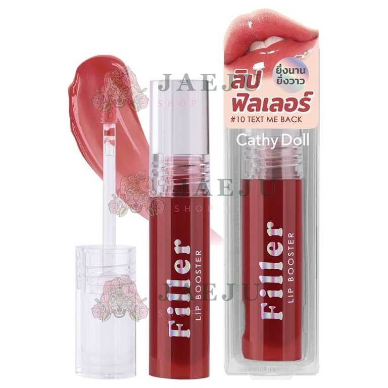 Cathy doll filler lip boosterเคที่ดอลล์ ฟิลเลอร์ส ลิป บูสเตอร์ - NO.10text me back