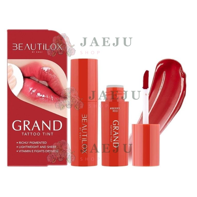 Beautilox grand tattoo tint - berry red