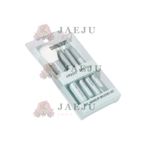 NO.BR11 Sivanna colors pink pastel ซีเวนน่า คัลเลอร์ส ชุดแปรง 4pcs - 02.สีเขียว