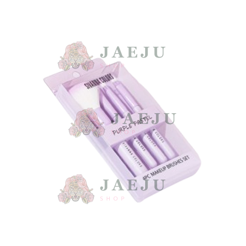 NO.BR11 Sivanna colors pink pastel ซีเวนน่า คัลเลอร์ส ชุดแปรง 4pcs - 03.สีม่วง