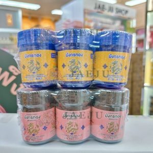Golden dragon brand herbal inhaler floral formula ยาดมสมุนไพร อ้วยอันโอสถ ตรามังกรทอง 4gx6pcs