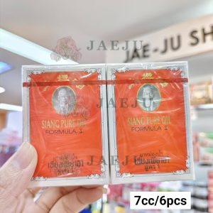 Siang pure oil formula i ยาหม่องน้ำ เซียงเพียวอิ๊ว สูตร 1 7ccx6pcs