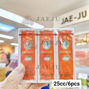 Siang pure oil formula i ยาหม่องน้ำ เซียงเพียวอิ๊ว สูตร 1 25ccx6pcs