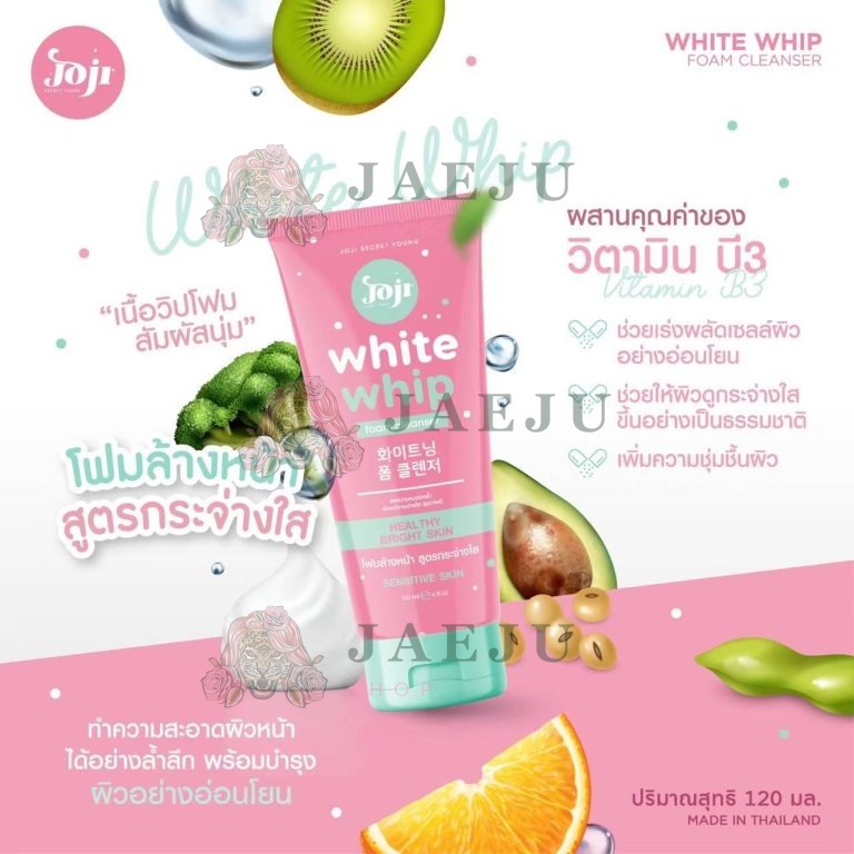 JOJI FOAM CLEANSER - WHITE WHIP