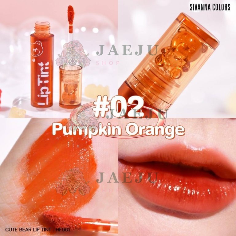 SIVANNA COLORS LIP TINT - Pumpkin Orange