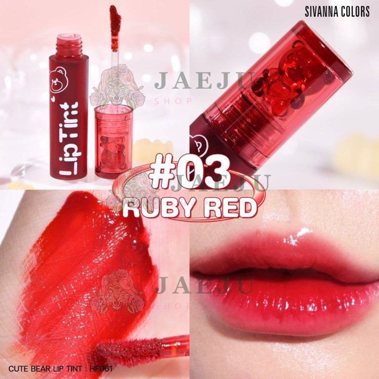 SIVANNA COLORS LIP TINT - Ruby Red