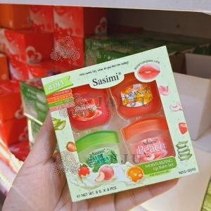 Sasimi ลิปบาล์ม 4in1 ลิปเซ็ท4ชิ้น