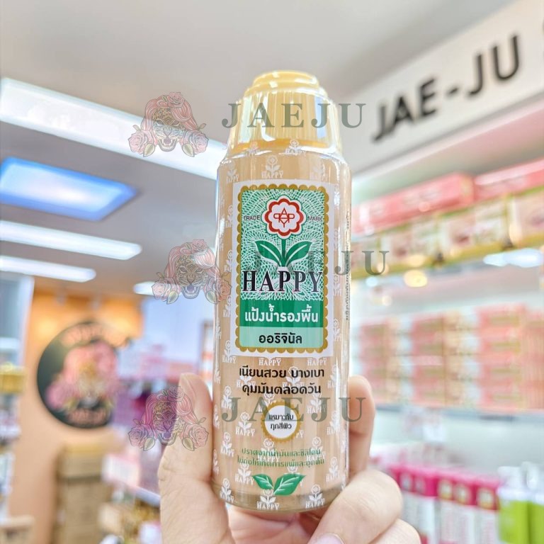 Happy liquid powder foundation แป้งน้ำรองพื้น  100ml. - Green (Original)