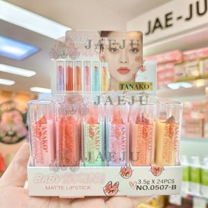 NO.0507-B Tanako baby skin matte lipstick 3.5gx24pcs