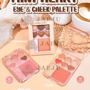 Sivanna colors mini heart eye&cheek palette ซีเวนน่า คัลเลอร์ส มินิ ฮาร์ท อายแอนด์ ซีค พาเลทท์