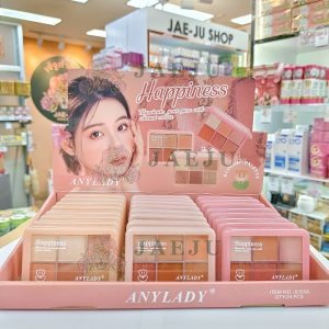 Anylady happiness 6 colors palette ทาตา6ช่อง 7.5gx24pcs