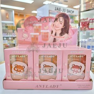 Anylady eyeshadow blusher 9gx24pcs