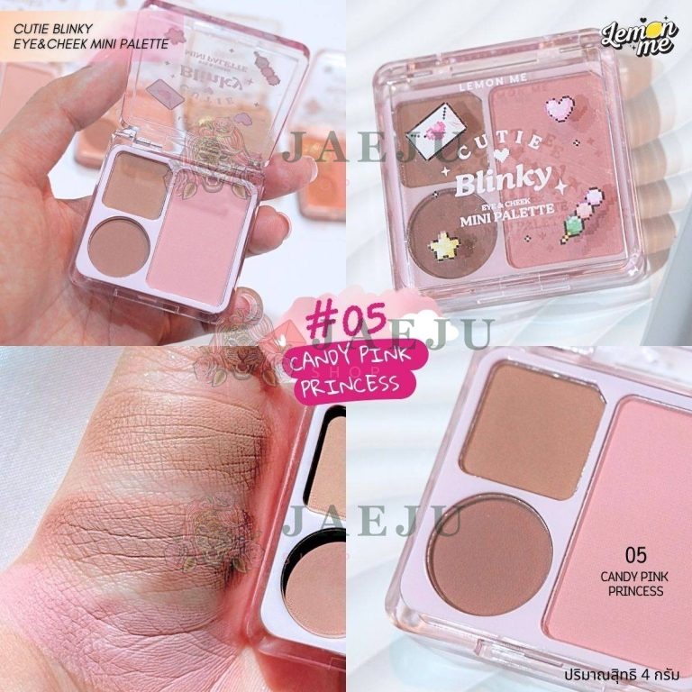 Lemon me cutie blinky eye mini palette - NO.5Candy Pink Princess