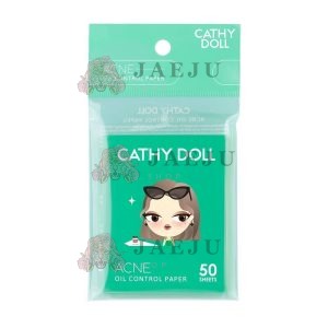 Cathy doll acne oil control paper เคที่ดอลล์ แอคเน่ออยล์คอนโทรล (มี50แผ่น)