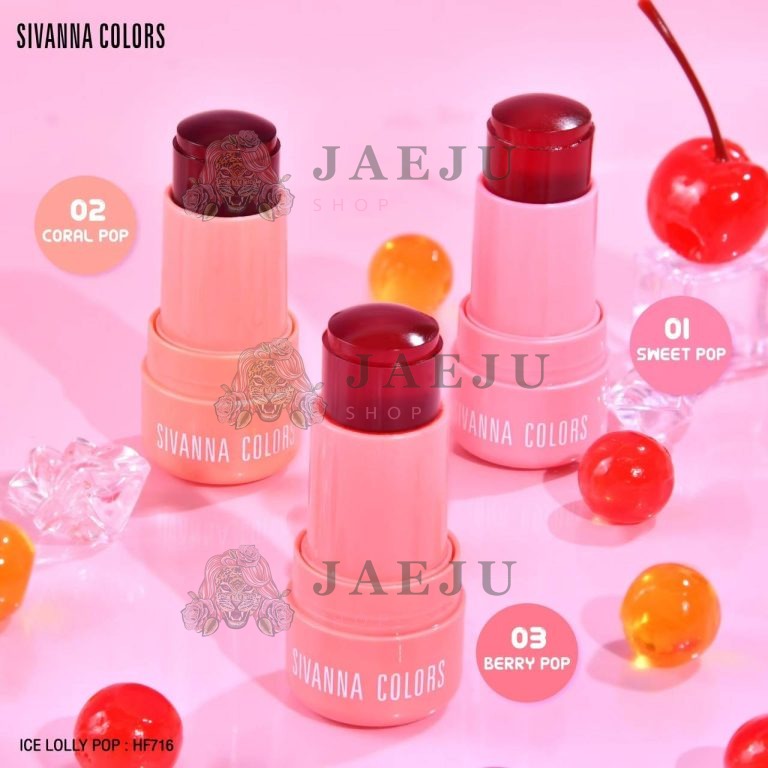 Sivanna colors ice lolly pop ซีเวนน่า คัลเลอร์ส ไอซ์ ลอลลี่ ป๊อป - NO.1Sweet Pop