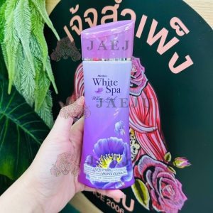 Mistine white spa white musk uv whitening lotion มิสทิน ไวท์ สปา ไวท์ มัคส์ ยูวี ไวท์แทนนิ่ง โลชั่น