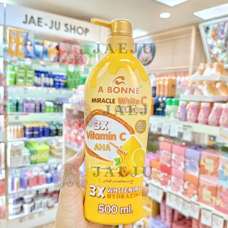 A Bonne body lotion 500ml. - Miracle white c lotion