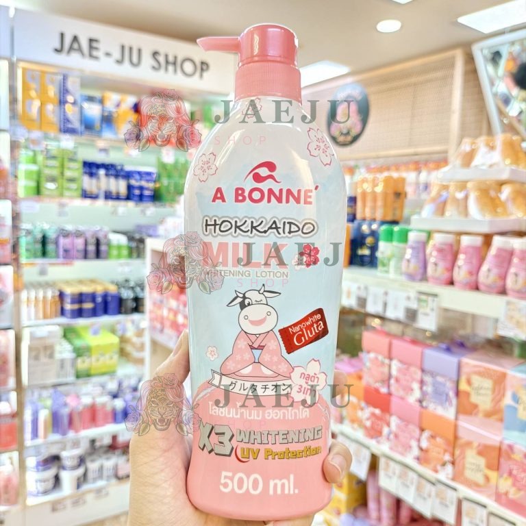 A Bonne body lotion 500ml. - Hokkaido milk lotion