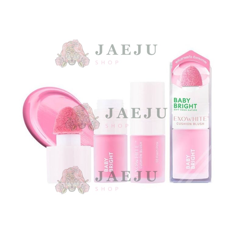 Baby bright exowhite cushion blush - NO.3Fresh Pink