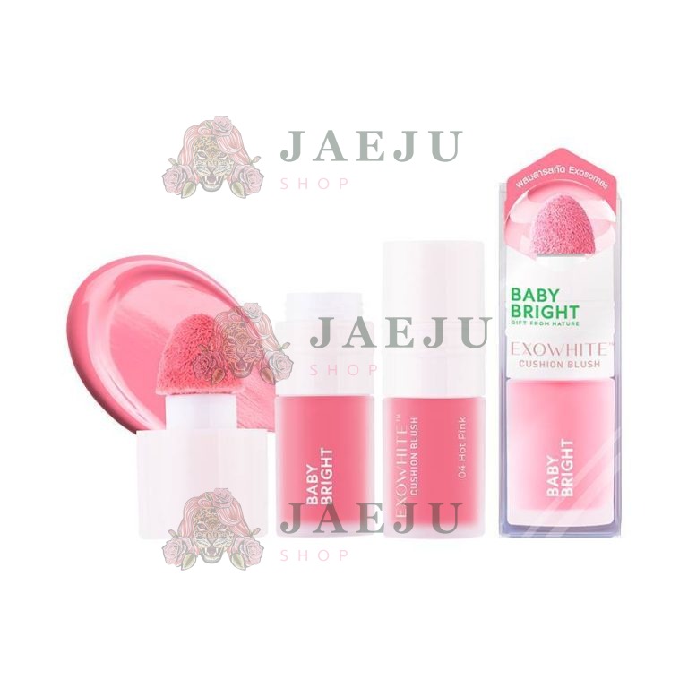 Baby bright exowhite cushion blush - NO.4Hot Pink
