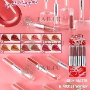 Hasaya girl double touch lip oil&lip gloss คละเบอร์/x12pcs