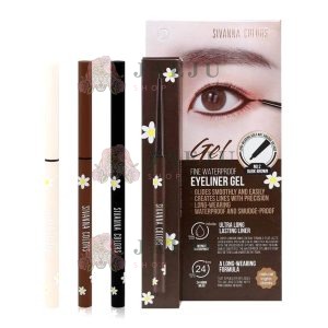 SIVANNA COLORS FINE WATERPROOF EYELINER GEL ซีเวนน่า คัลเลอร์ ไฟน์ วอเตอร์พรูฟ อายไลเนอร์ เจล