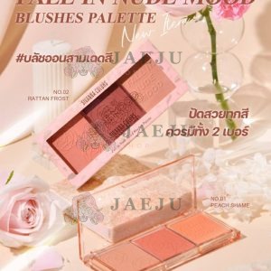 SIVANNA COLORS FALL IN NUDE MOOD BLUSHES PALETTE