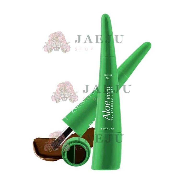 Baby bright aloe vera gel eyebrow liner - No.1Medium brown soil