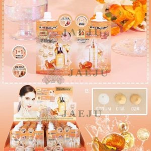 Kiss beauty snail&collagen bb cream sfp50 pa+++ คิสบิวตี้ บีบี ครีม แสนลแอนด์คอลลาเจน เอสพีเอฟ 50พีเอ+++