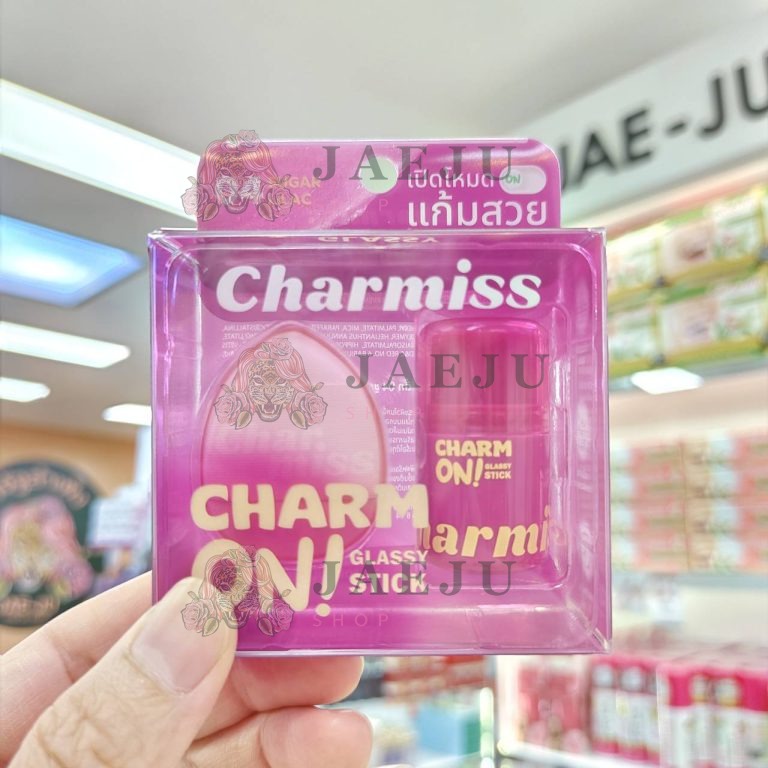 Charmiss charm on glassy stick ชาร์มิส ชาร์ม ออน 3g. - 04.Sugar lilac