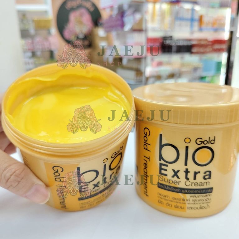 Bio treatment cream ไบโอ ทรีทเม้นท์ ครีม 500ml. - Gold Bio extra super cream