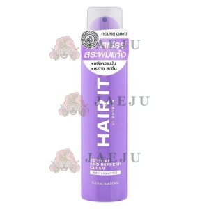 Hair it restore and refresh clean dry shampoo#floral gardenia แฮร์ อิท รีสทอร์แอนด์ดรีเฟรชคลีนครายแชมพู#ฟลอรัลการ์เดนเนีย สเปร์ยสระผมแห้ง
