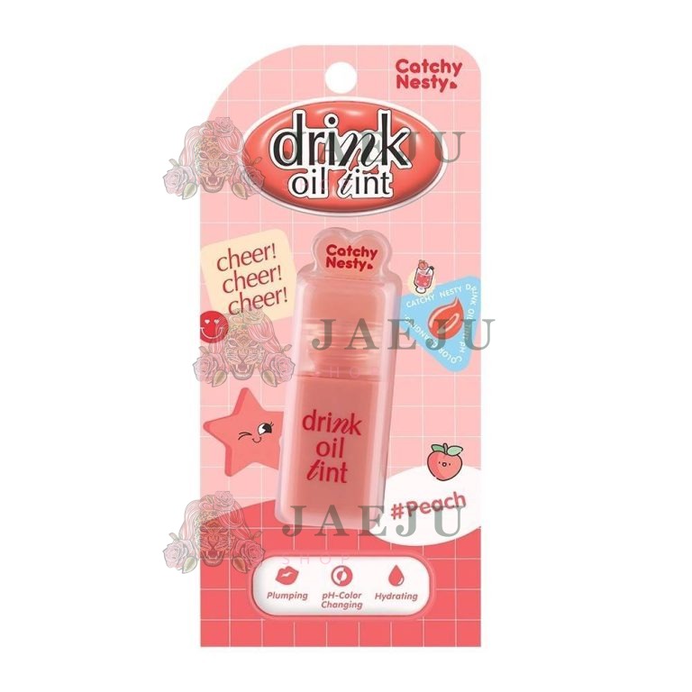 Catchy Nesty drink oil tint - NO.#Peach