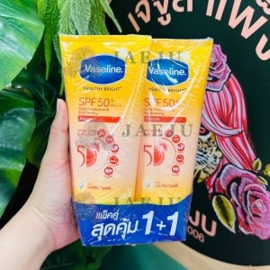 Vaseline healthy bright spf 50 pa++++ dally protection&brightenine serum วาสลีน เฮลธี้ ไบร์ท เอสพีเอฟ 50 พีเอ++++ เดลี่ โพรเทคชั่น&ไบร์ทเทนนิ่ง เซรั่ม