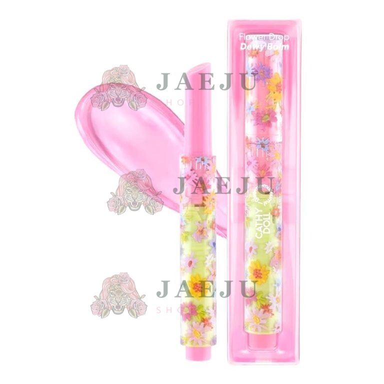 Cathy doll give me museums flower drop dewy balm เคที่ดอลล์ กิฟมีมิวเชียม ฟลาวเวอร์ดรอปดิวอี้บาล์ม - NO.2Sakura
