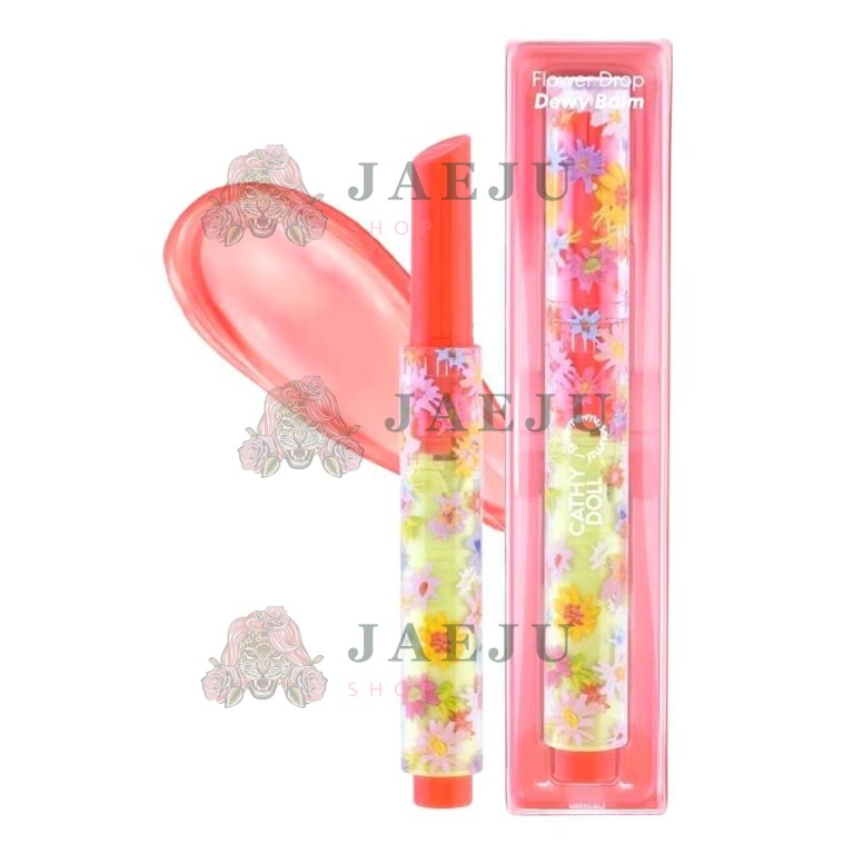 Cathy doll give me museums flower drop dewy balm เคที่ดอลล์ กิฟมีมิวเชียม ฟลาวเวอร์ดรอปดิวอี้บาล์ม - NO.4Cosmos