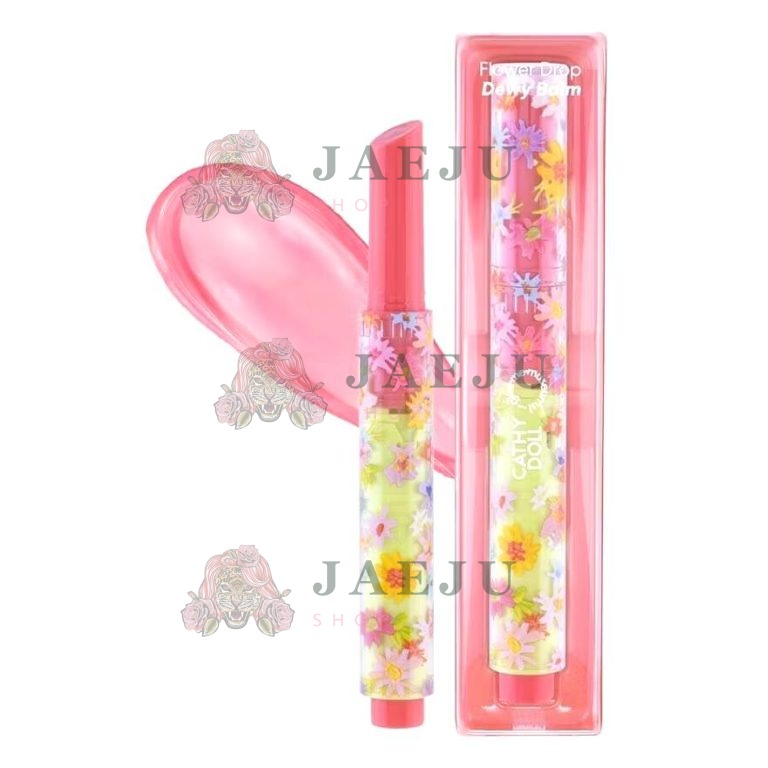 Cathy doll give me museums flower drop dewy balm เคที่ดอลล์ กิฟมีมิวเชียม ฟลาวเวอร์ดรอปดิวอี้บาล์ม - NO.5Tulip
