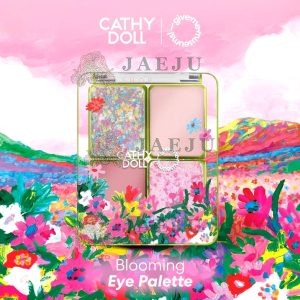 Cathy doll give me museums blooming eye palette  เคที่ดอลล์ กิฟมีมิวเชียม บลูมมิ่งอายพาเลท